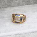 12383 - Xuping Jewelry Fashion 18K Gold Plated Men Rings